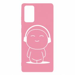 Чехол для Samsung Note 20 I love music - PrintSalon