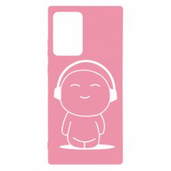 Чехол для Samsung Note 20 Ultra I love music - PrintSalon