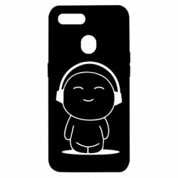 Чехол для Oppo A5s/A12 I love music - PrintSalon