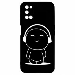 Чехол для Oppo A52/A72/A92 I love music - PrintSalon