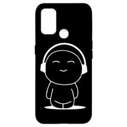 Чехол для Oppo A53/A32/A33 I love music - PrintSalon