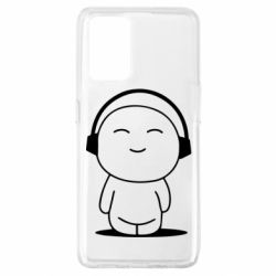 Чехол для Oppo A74 4G I love music - PrintSalon