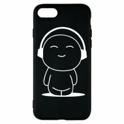 Чехол для iPhone 8 I love music - PrintSalon