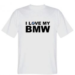 Мужская футболка Stedman I love my BMW - PrintSalon