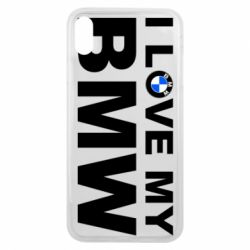 Чехол для iPhone Xs Max I love my BMW - PrintSalon