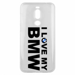 Чехол для Meizu X8 I love my BMW - PrintSalon