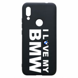 Чехол для Xiaomi Redmi 7 I love my BMW - PrintSalon