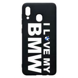 Чехол для Samsung A20 I love my BMW - PrintSalon