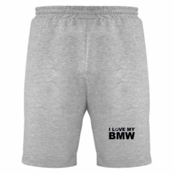 Мужские шорты I love my BMW - PrintSalon