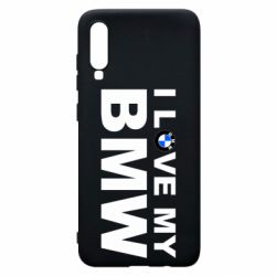 Чехол для Samsung A70 I love my BMW - PrintSalon