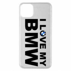 Чехол для iPhone 11 Pro Max I love my BMW - PrintSalon