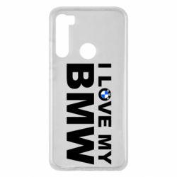 Чехол для Xiaomi Redmi Note 8 I love my BMW - PrintSalon