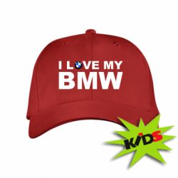Детская кепка I love my BMW - PrintSalon