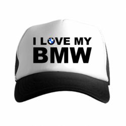 Кепка-тракер I love my BMW - PrintSalon