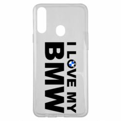 Чехол для Samsung A20s I love my BMW - PrintSalon