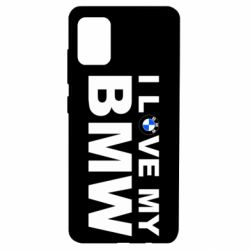 Чехол для Samsung A51 I love my BMW - PrintSalon