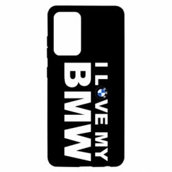 Чехол для Samsung A52 5G I love my BMW - PrintSalon