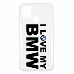 Чехол для Samsung M31 I love my BMW - PrintSalon