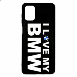 Чехол для Samsung M51 I love my BMW - PrintSalon