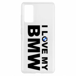 Чехол для Samsung S20 FE I love my BMW - PrintSalon