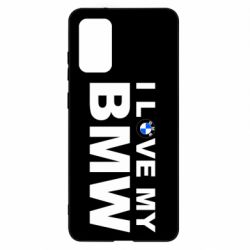 Чехол для Samsung S20+ I love my BMW - PrintSalon