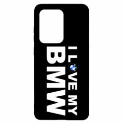 Чехол для Samsung S20 Ultra I love my BMW - PrintSalon