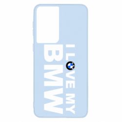 Чехол для Samsung S21 I love my BMW - PrintSalon