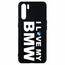 Чехол для Oppo A91/Reno3 I love my BMW - PrintSalon