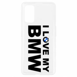Чехол для Realme 7 Pro I love my BMW - PrintSalon