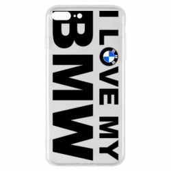 Чехол для iPhone 7 Plus I love my BMW - PrintSalon