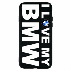 Чехол для iPhone 8 I love my BMW - PrintSalon