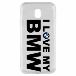 Чехол для Samsung J3 2017 I love my BMW - PrintSalon