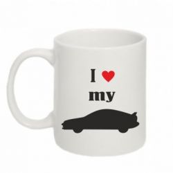 Чашка 320ml I love my car - PrintSalon