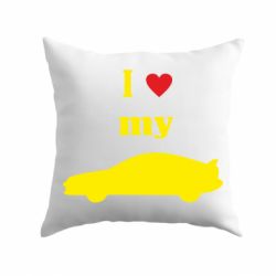 Подушка I love my car-PrintSalon Подушка I love my car
