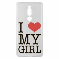 Чехол для Meizu Note 8 I love my girl - PrintSalon