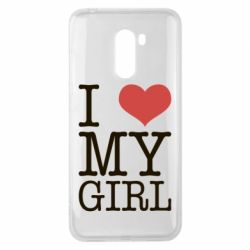 Чехол для Xiaomi Pocophone F1 I love my girl - PrintSalon