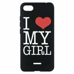 Чехол для Xiaomi Redmi 6A I love my girl - PrintSalon