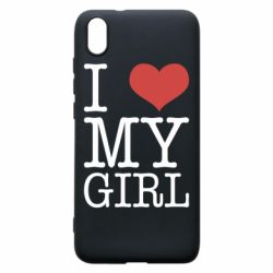 Чехол для Xiaomi Redmi 7A I love my girl - PrintSalon