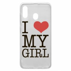 Чехол для Samsung A30 I love my girl - PrintSalon