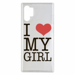 Чехол для Samsung Note 10 Plus I love my girl - PrintSalon