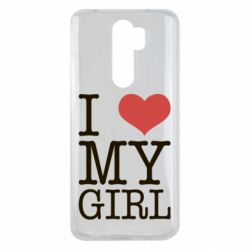Чехол для Xiaomi Redmi Note 8 Pro I love my girl - PrintSalon