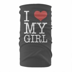 Бандана I love my girl - PrintSalon