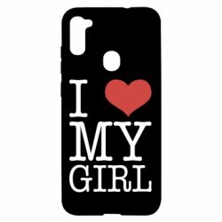 Чехол для Samsung A11/M11 I love my girl - PrintSalon