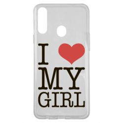 Чехол для Samsung A20s I love my girl - PrintSalon