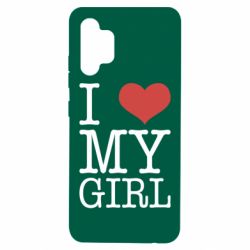 Чехол для Samsung A32 4G I love my girl - PrintSalon