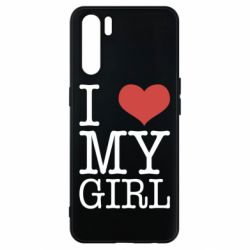 Чехол для Oppo A91/Reno3 I love my girl - PrintSalon
