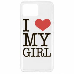 Чехол для Oppo Reno 4 Lite I love my girl - PrintSalon