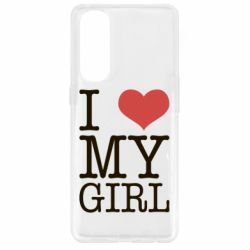 Чехол для Oppo Reno 4 Pro I love my girl - PrintSalon