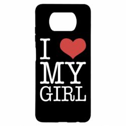 Чехол для Xiaomi Poco X3 I love my girl - PrintSalon