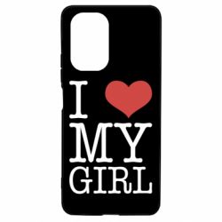 Чехол для Xiaomi Poco F3/K40 I love my girl - PrintSalon